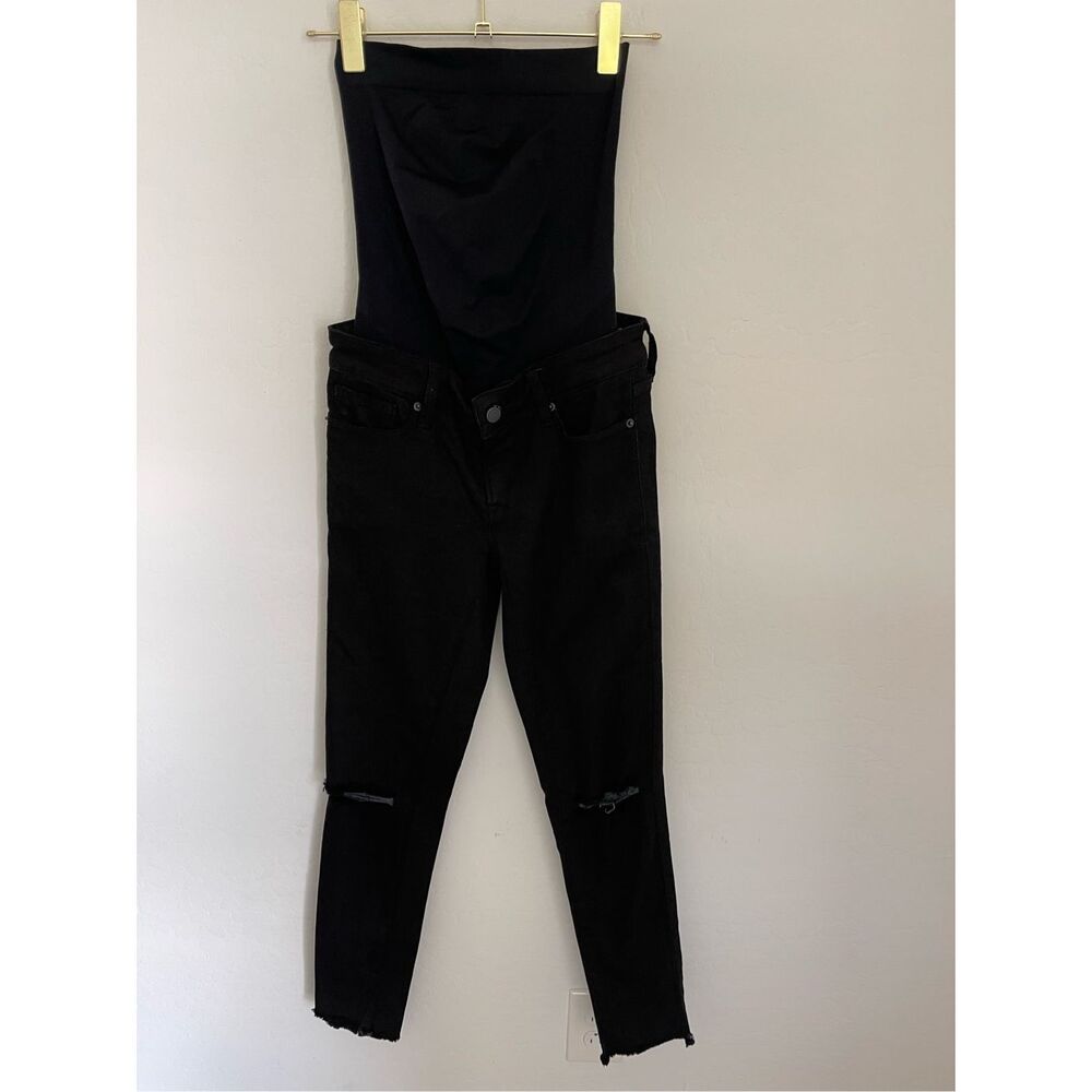 BLANQI Black Maternity & Postpartum Jeans Size 4